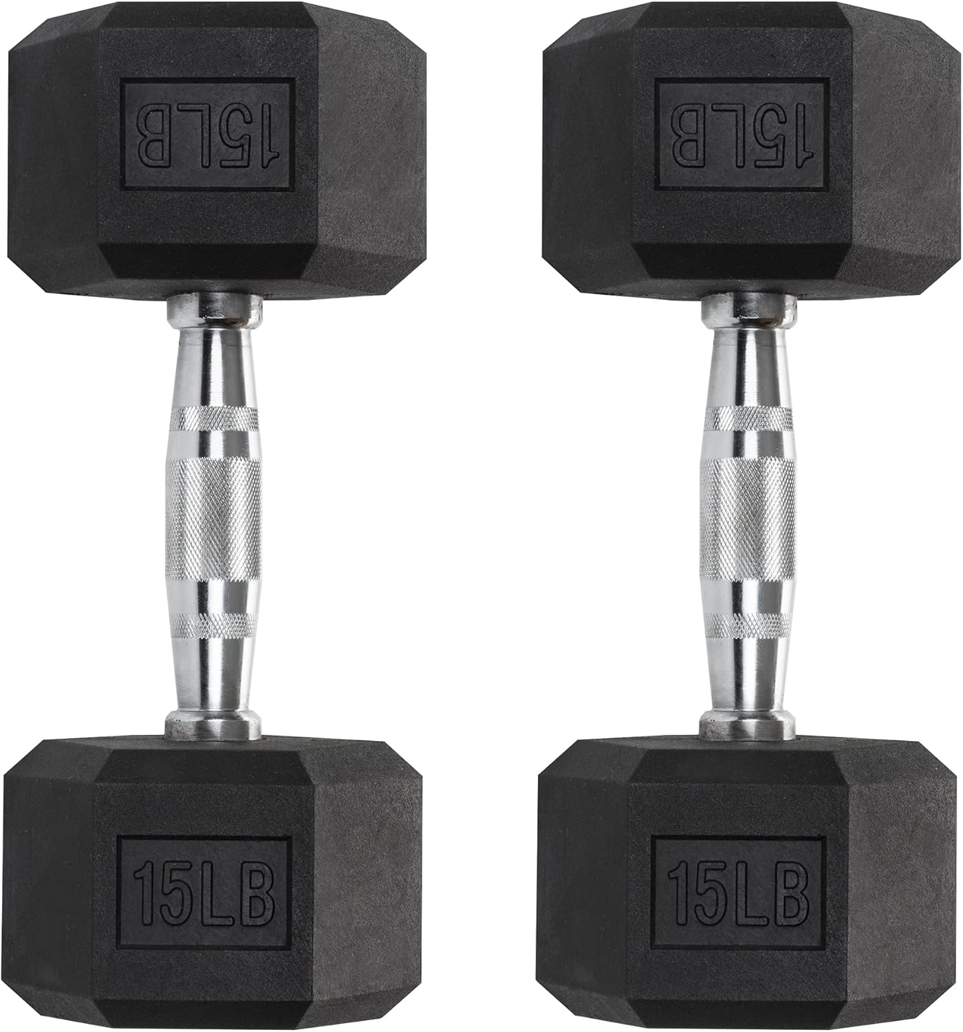 Home Gym Options - Homegym trainingsuitrusting - Zware PVC-gecoate hex