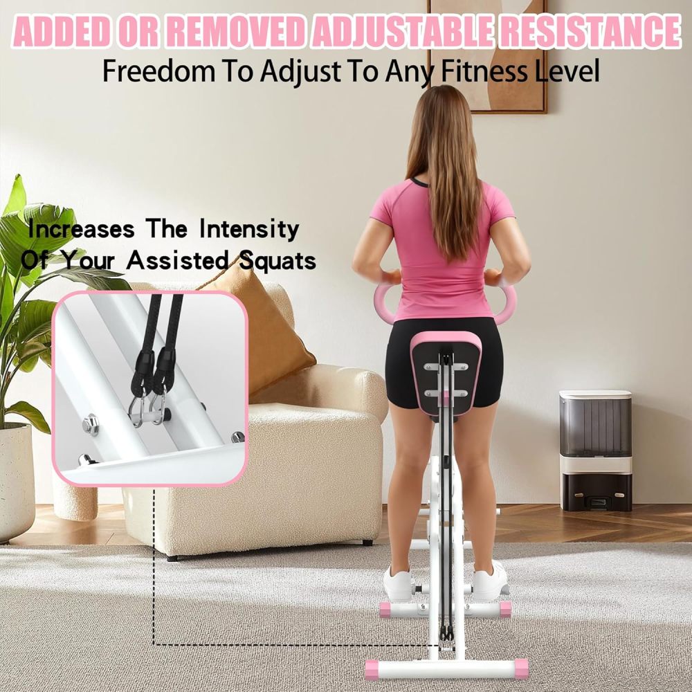 Home Gym Hip Thrust Machine - Opvouwbare Squat Machine voor Thuis met