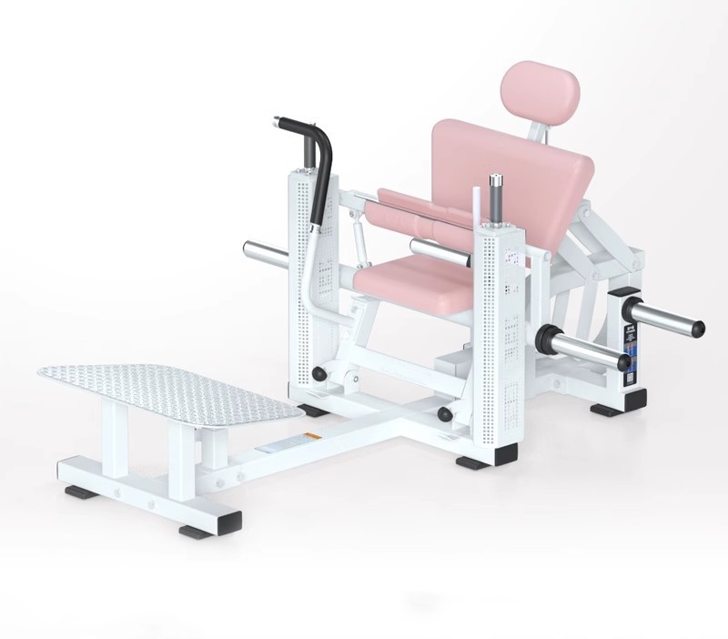 Home Gym Hip Thrust Machine - Unisex Plate Loaded Glute Bridge Machine