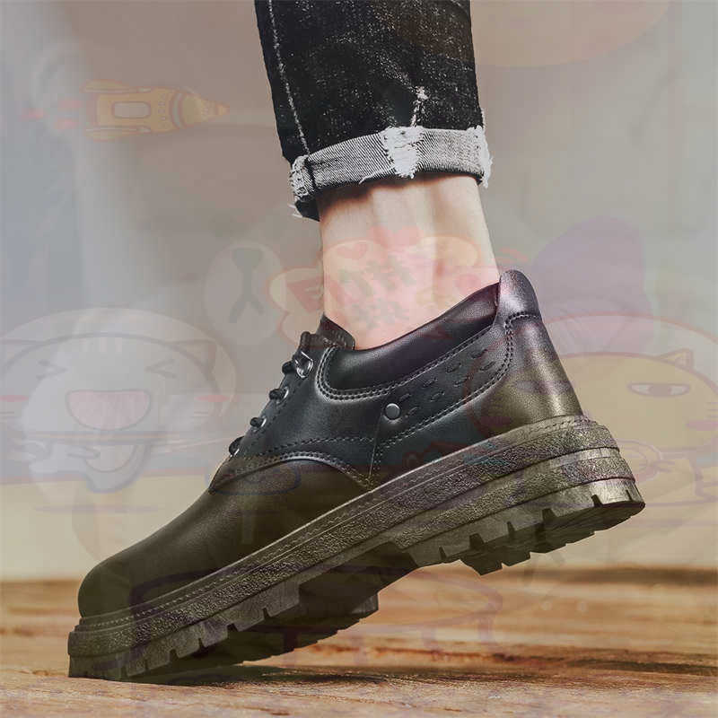 Home Gym Cost - Donker natuurlijk leer Mode-sneakers Tennis Herensneakers