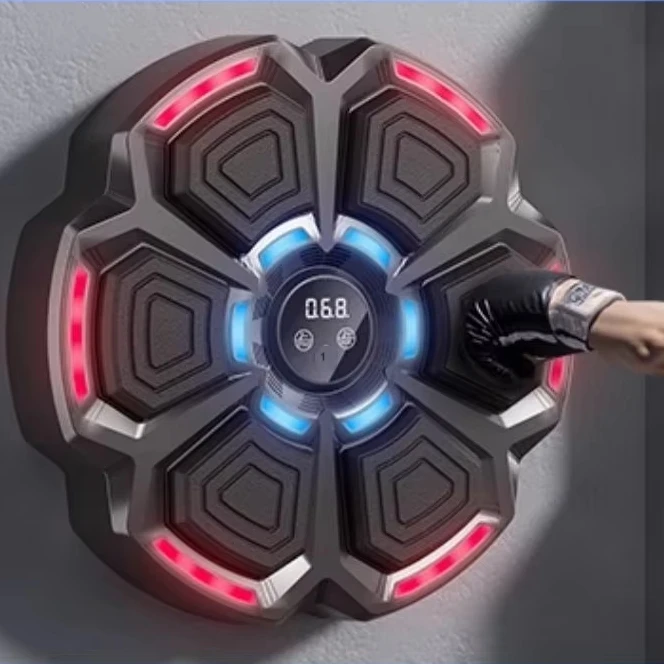 Home Gym Machine - Hoogteverstelbare intelligente reactietraining wandgemonteerde bokstarget 9-snelheden