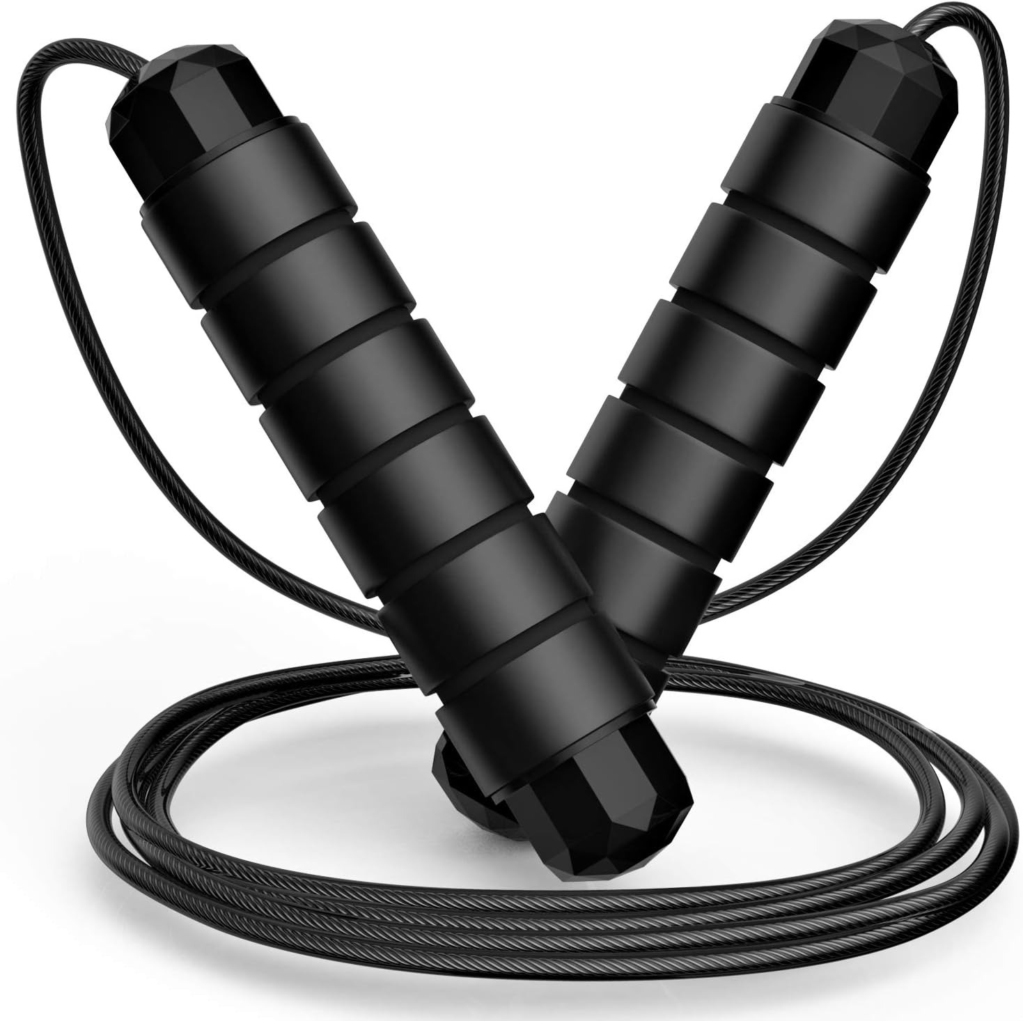 Jump Rope Bearing - Verstelbaar springtouw van staaldraad, kogellagerspringtouw met