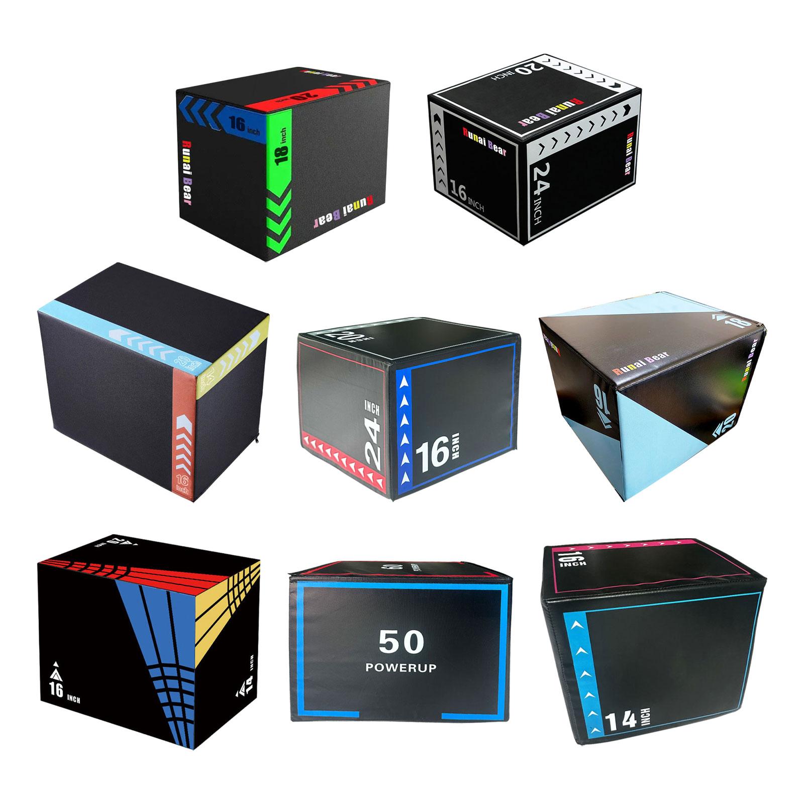 Plyo Box Set - Plyo Jumping Oefenbox Draagbare Step-up Box