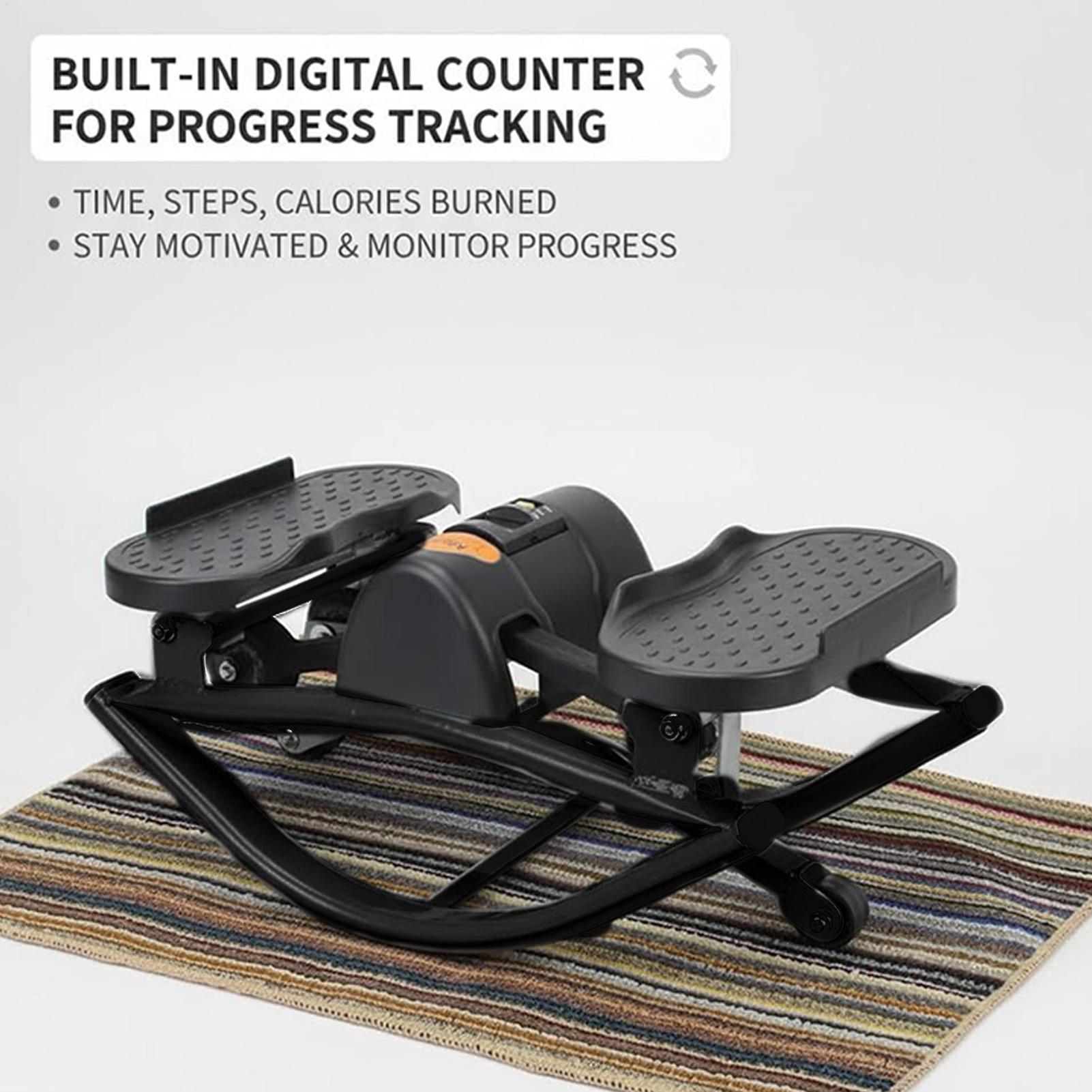 Home Gym Leg Extension - Rock Stepper Oefenapparatuur Draagbare Stille Laterale