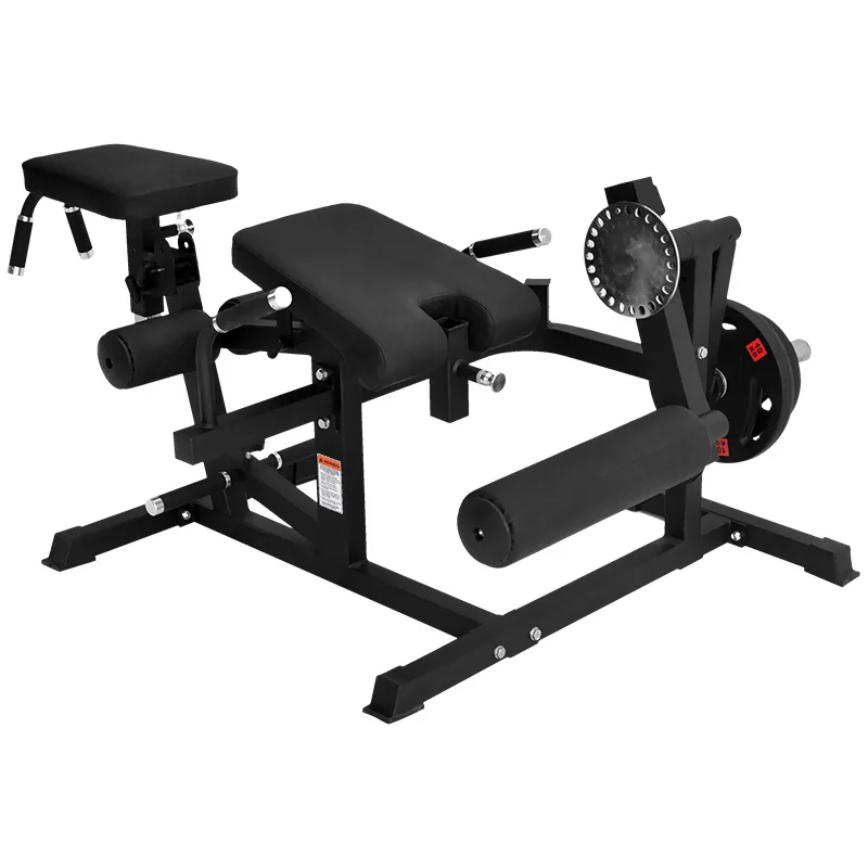 Home Gym Leg Extension - Platenbelaste verstelbare beenoefenmachine voor thuisgym, krachttraining,