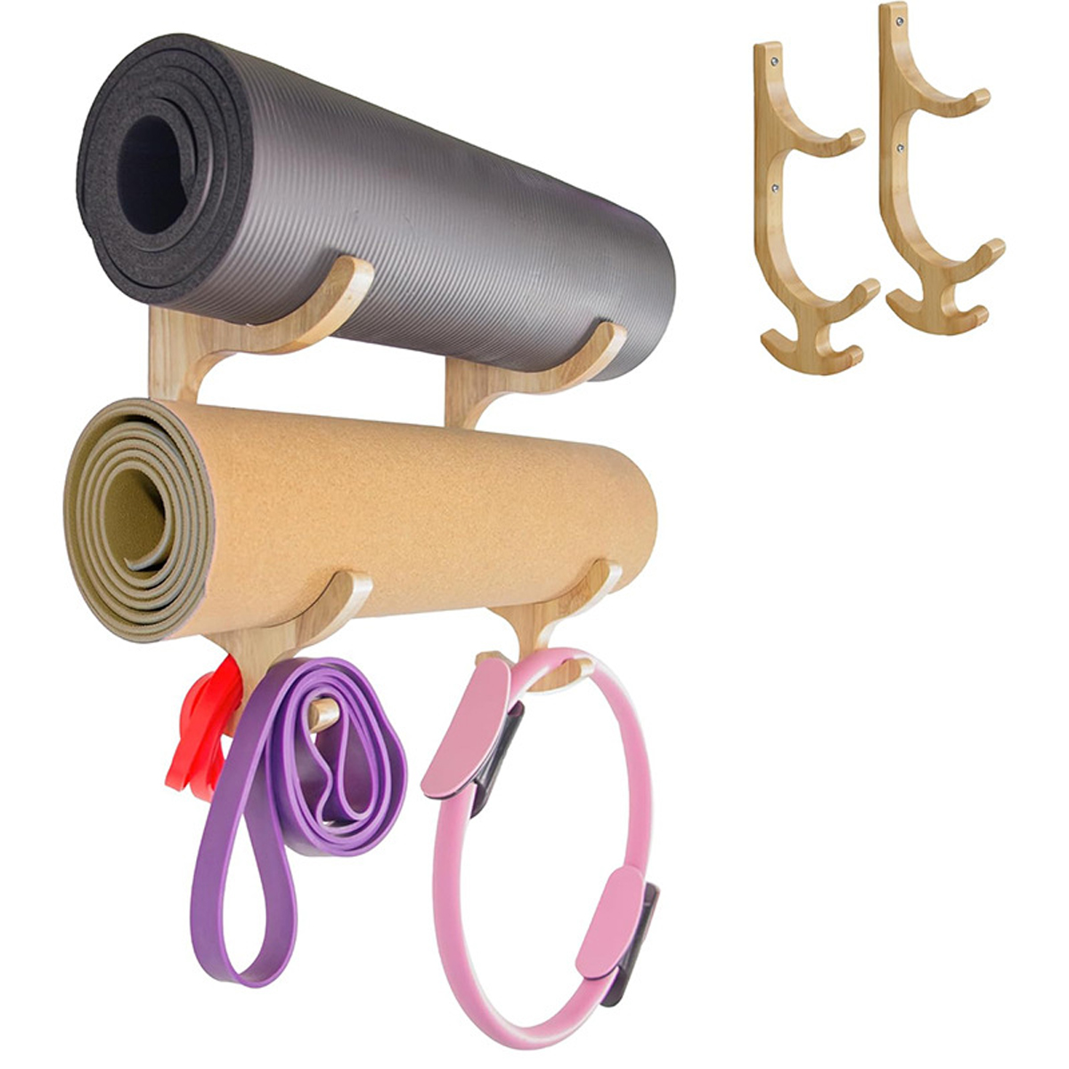 2-delige weerstandsbandhouder, - Home Gym Resistance recensie en prijs