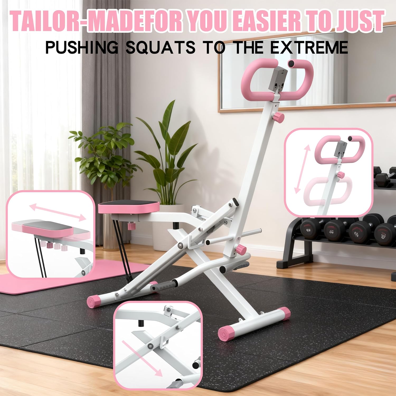 Squatmachine voor thuis, assis - Home Gym Hip Thrust Machine recensie en prijs