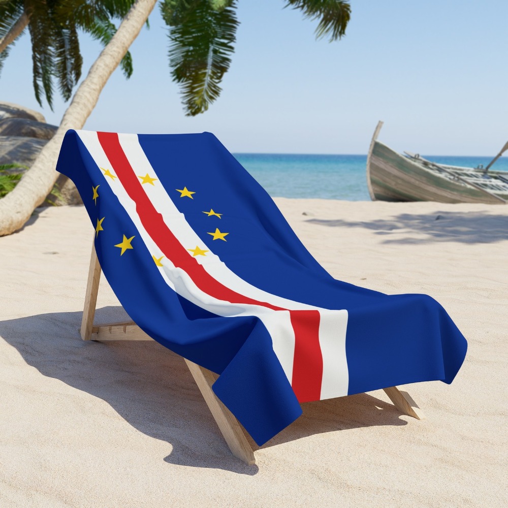 Cape Verde Vlag Strandlaken Vo - Sauna Home Gym recensie en prijs