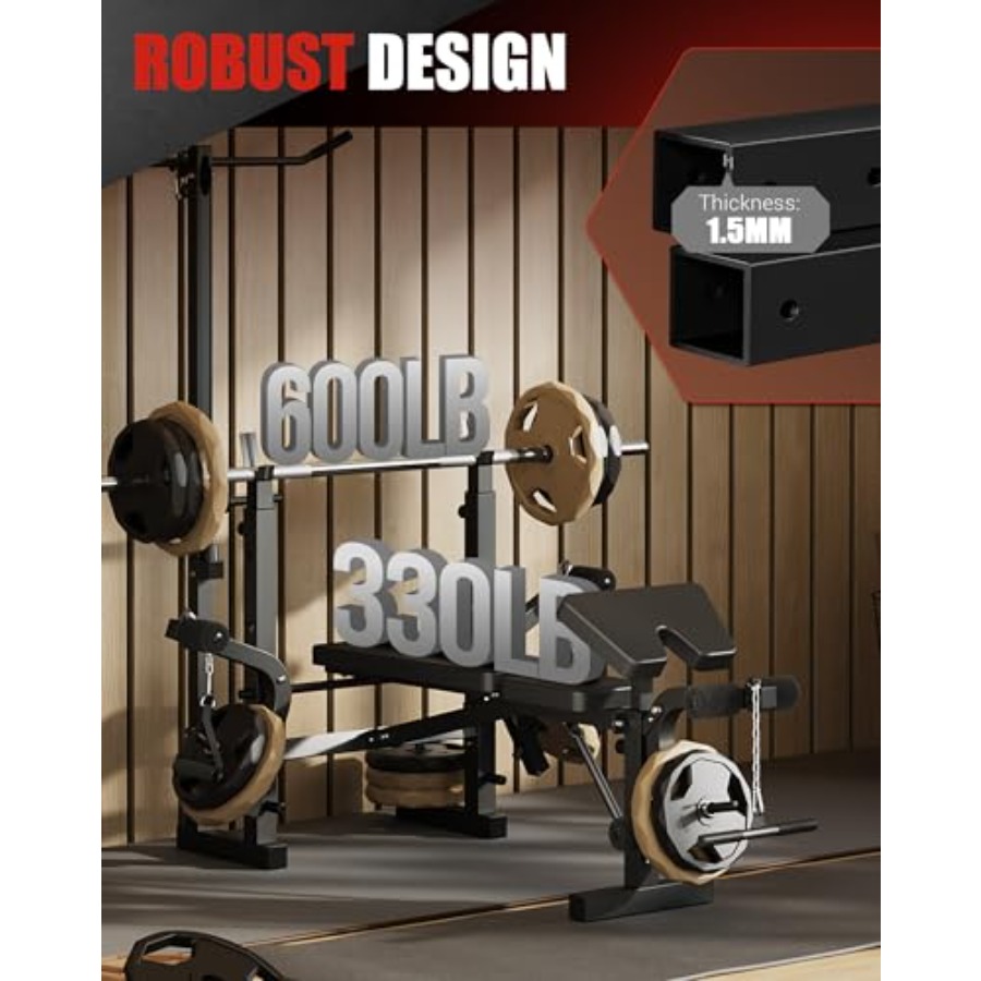 Homegym Krachttraining Bankste - Home Gym Leg Extension recensie en prijs