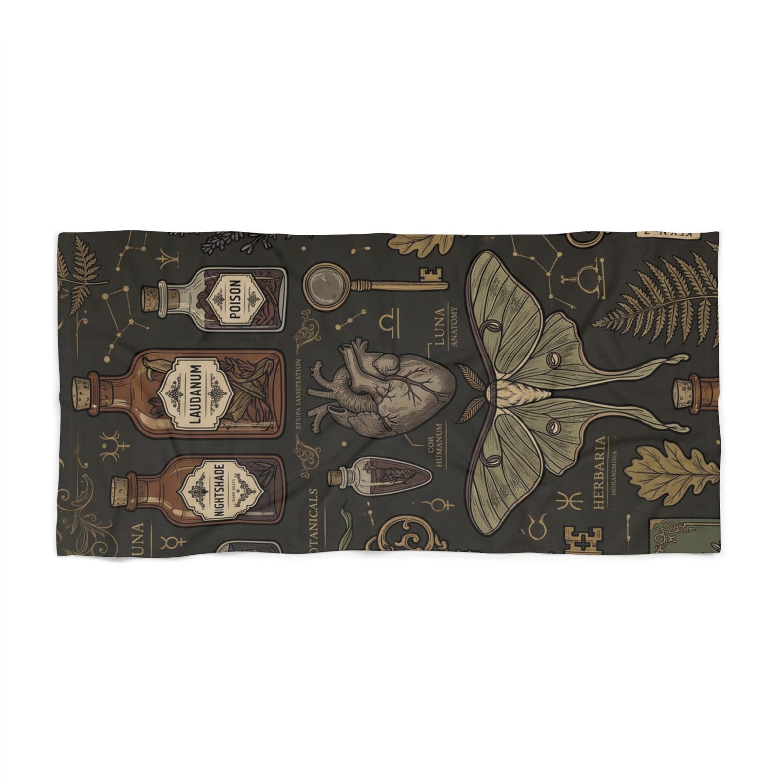 Vintage Apotheker Moth Patroon - Sauna Home Gym recensie en prijs