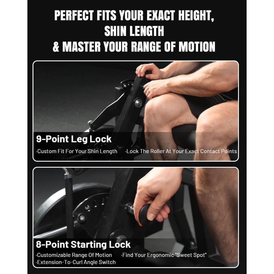 Beenextensie- en -curlmachine, - Home Gym Leg Extension recensie en prijs