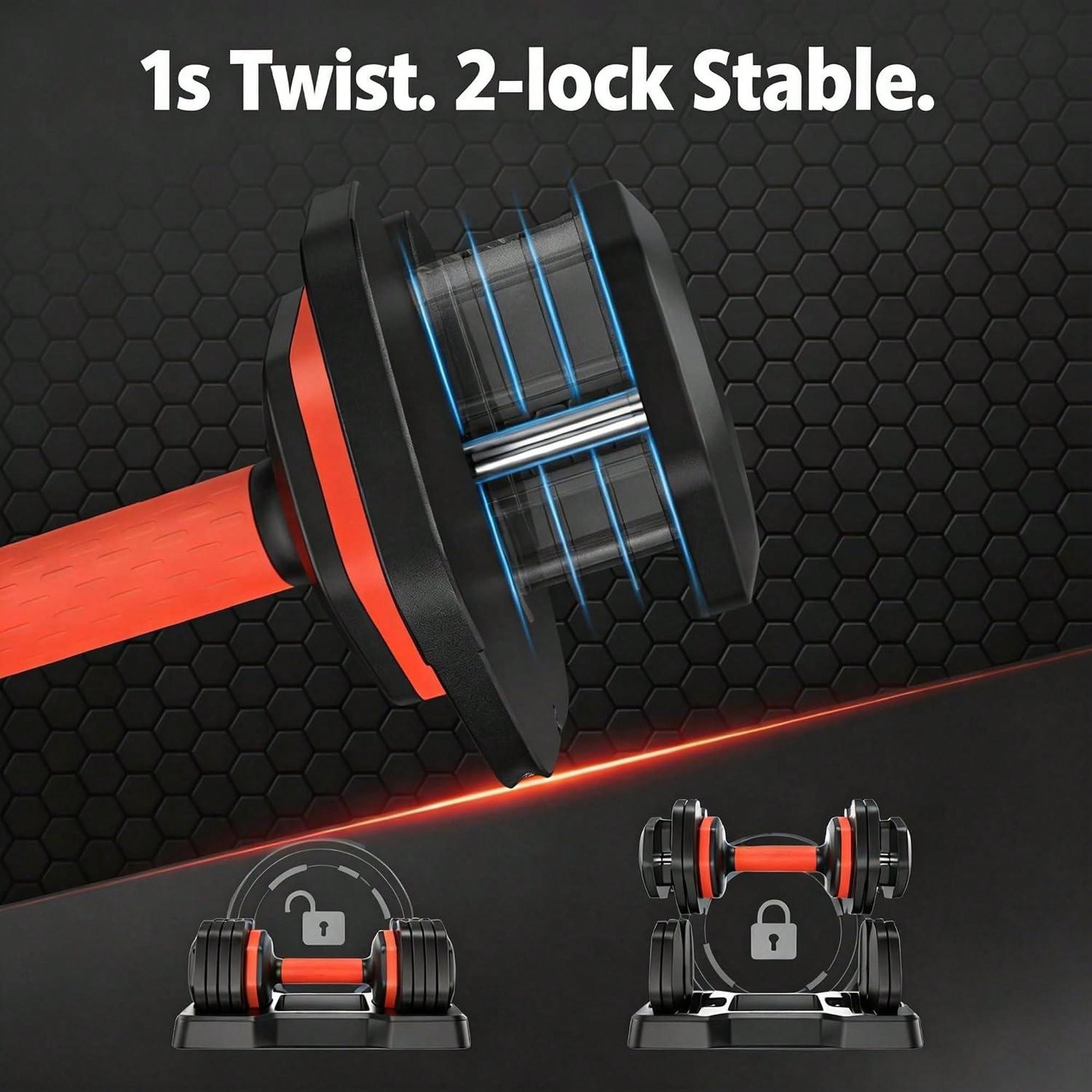 Verstelbare dumbbells set van  - Home Gym Options recensie en prijs