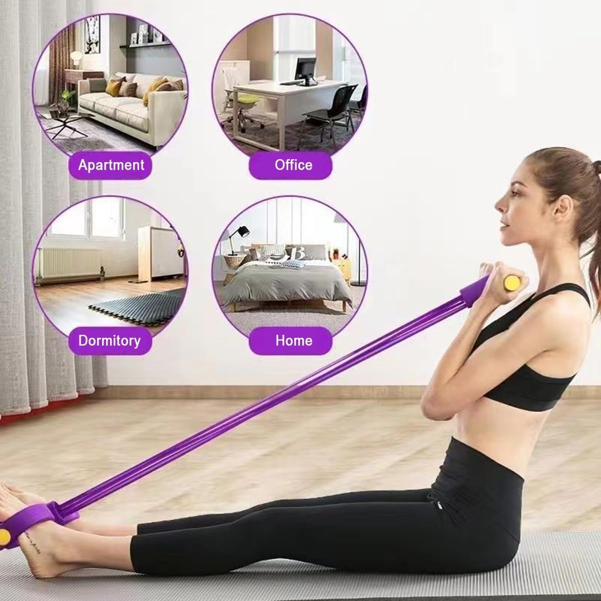 21 Fitness Resistance Bands-6  - Home Gym Leg Extension recensie en prijs