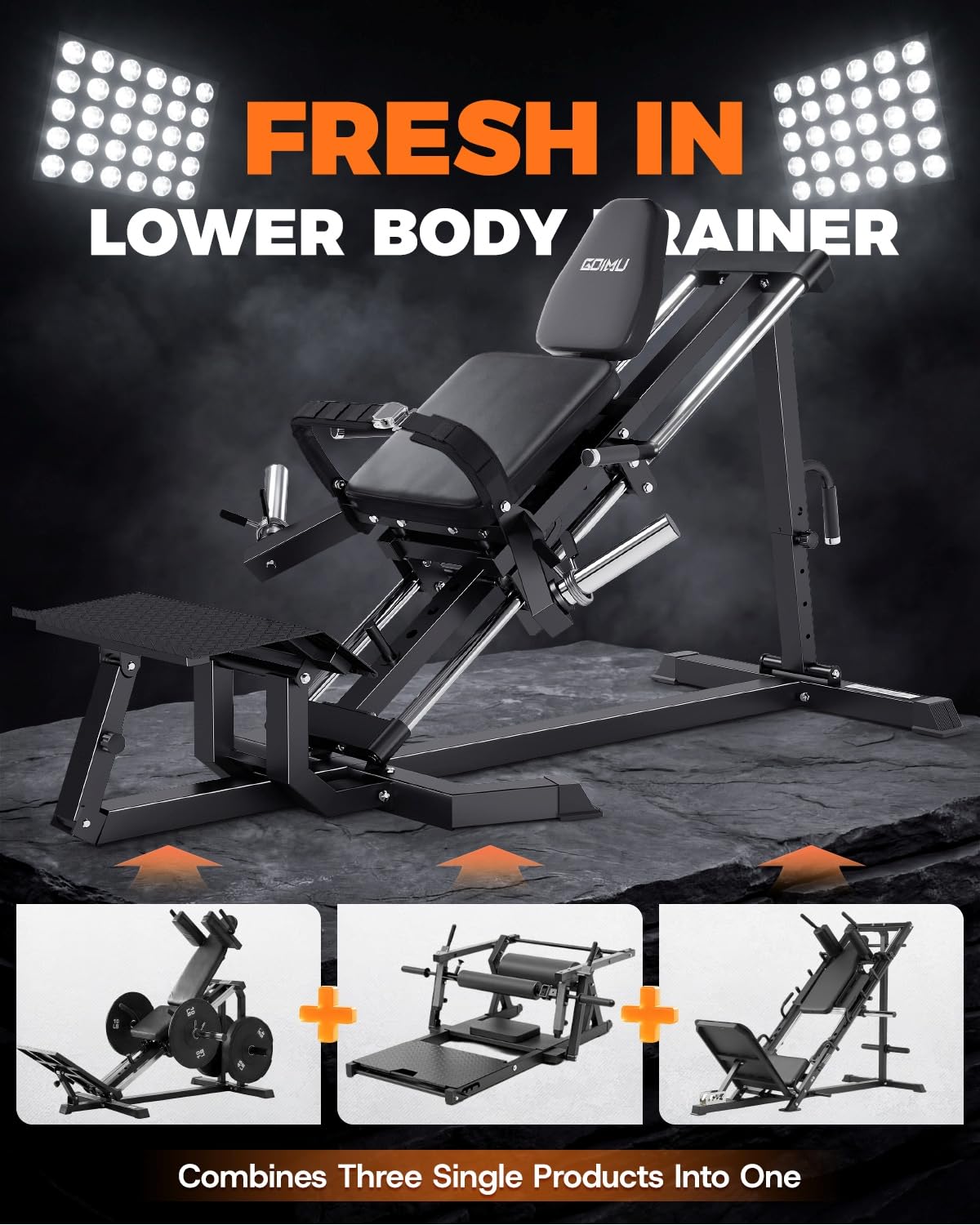 LH01 Leg Press en Hip Thrust M - Home Gym Hip Thrust Machine recensie en prijs