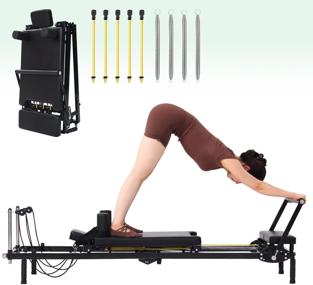 Opvouwbare Pilates Reformer-ma - Home Gym Machine recensie en prijs