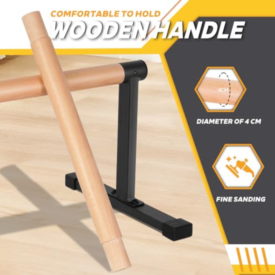 Houten parallelle stangen voor - Home Gym Installation recensie en prijs