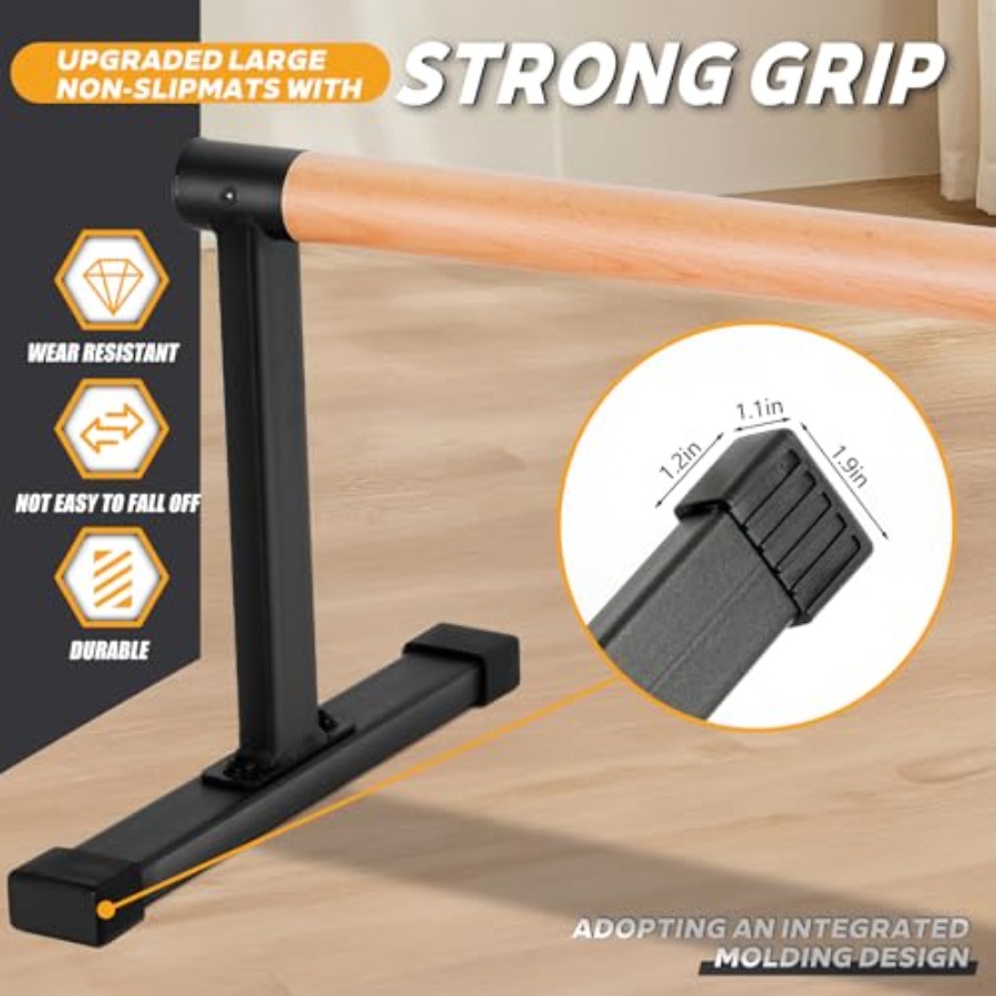 Houten parallelle stangen voor - Home Gym Installation recensie en prijs