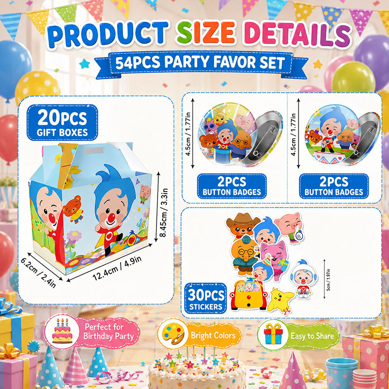 PLIM Cartoon Patroon Papieren  - Plyo Box Set recensie en prijs