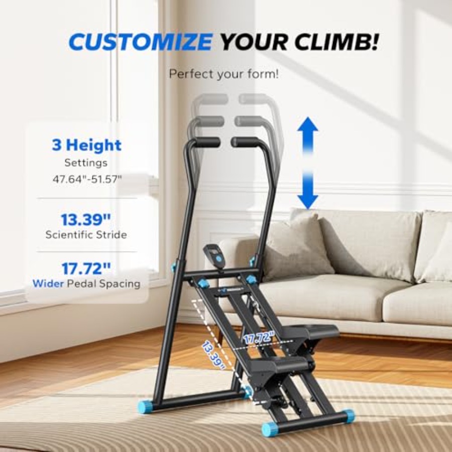 Homegym traploper: stalen fram - Home Gym Resistance recensie en prijs