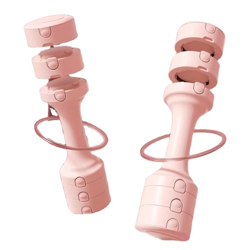 Roze verstelbare stalen kettle - Home Gym Routine recensie en prijs
