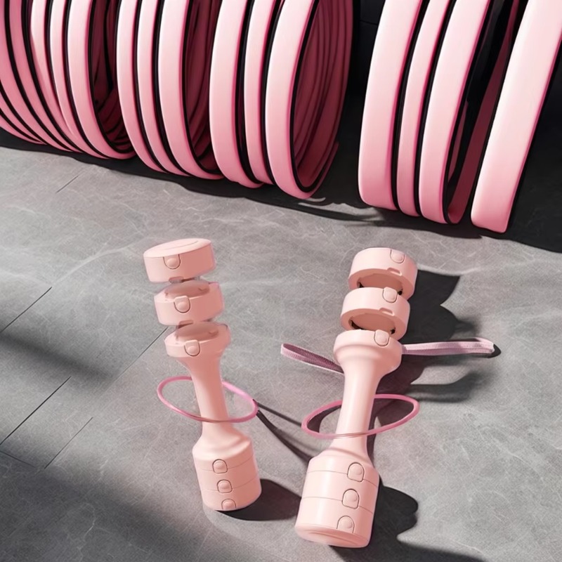 Roze verstelbare stalen kettle - Home Gym Routine recensie en prijs