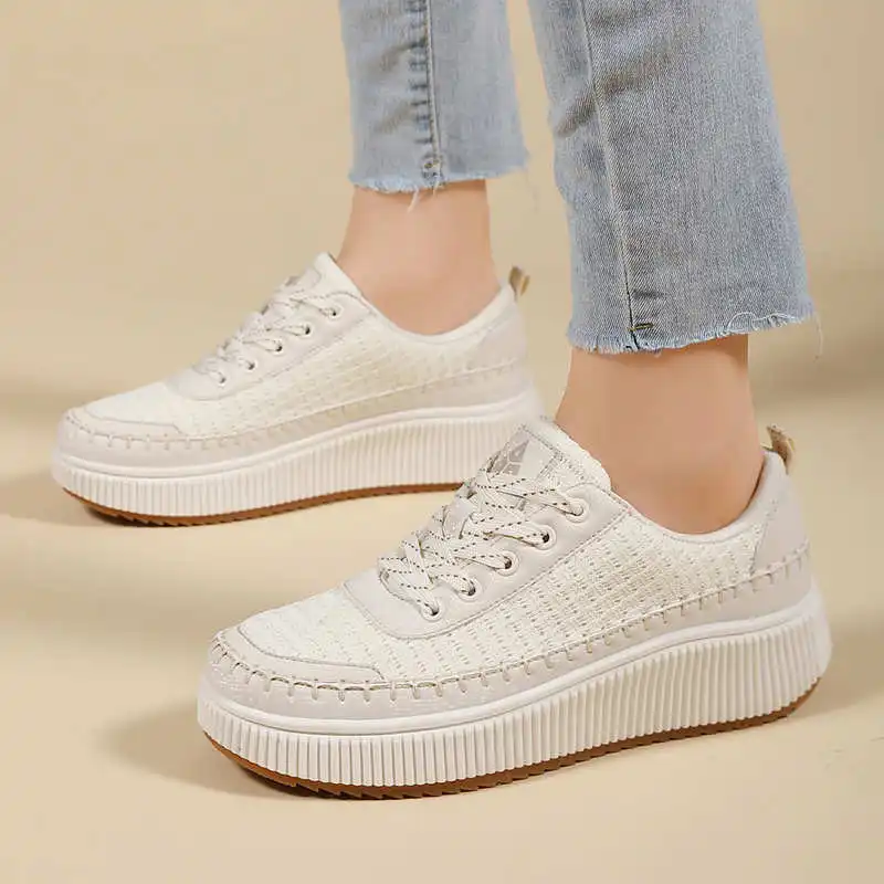 Bruine schoenen Dames Flats He - Home Gym Cost recensie en prijs