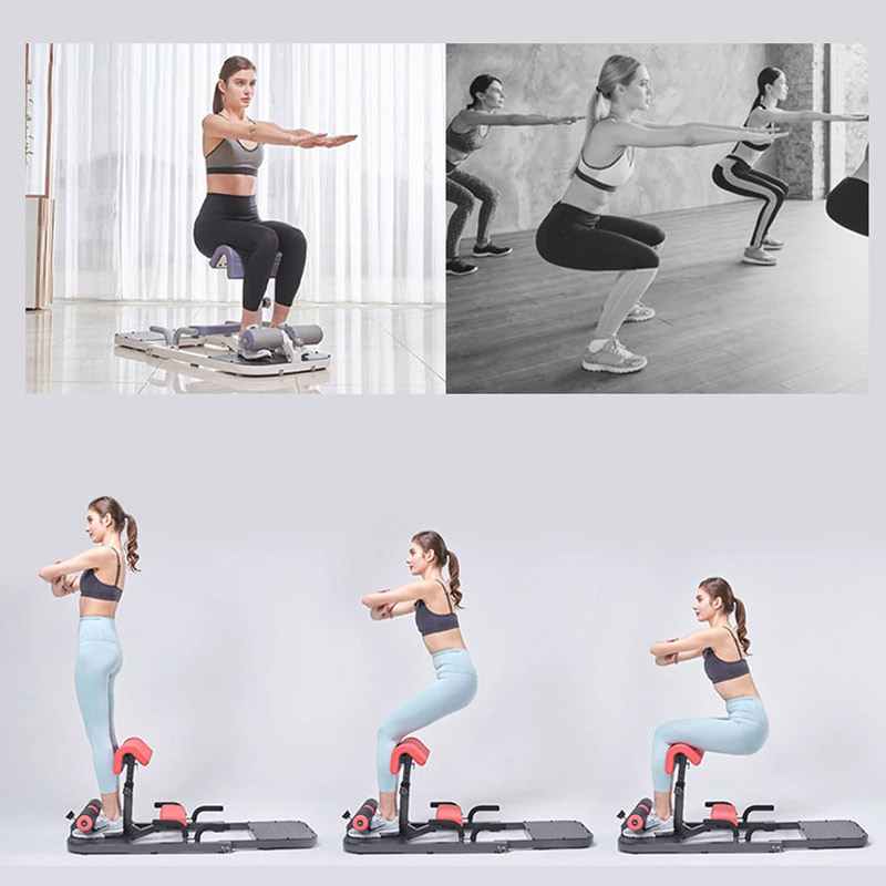 Opvouwbare commerciële push-up - Home Gym Hip Thrust Machine recensie en prijs