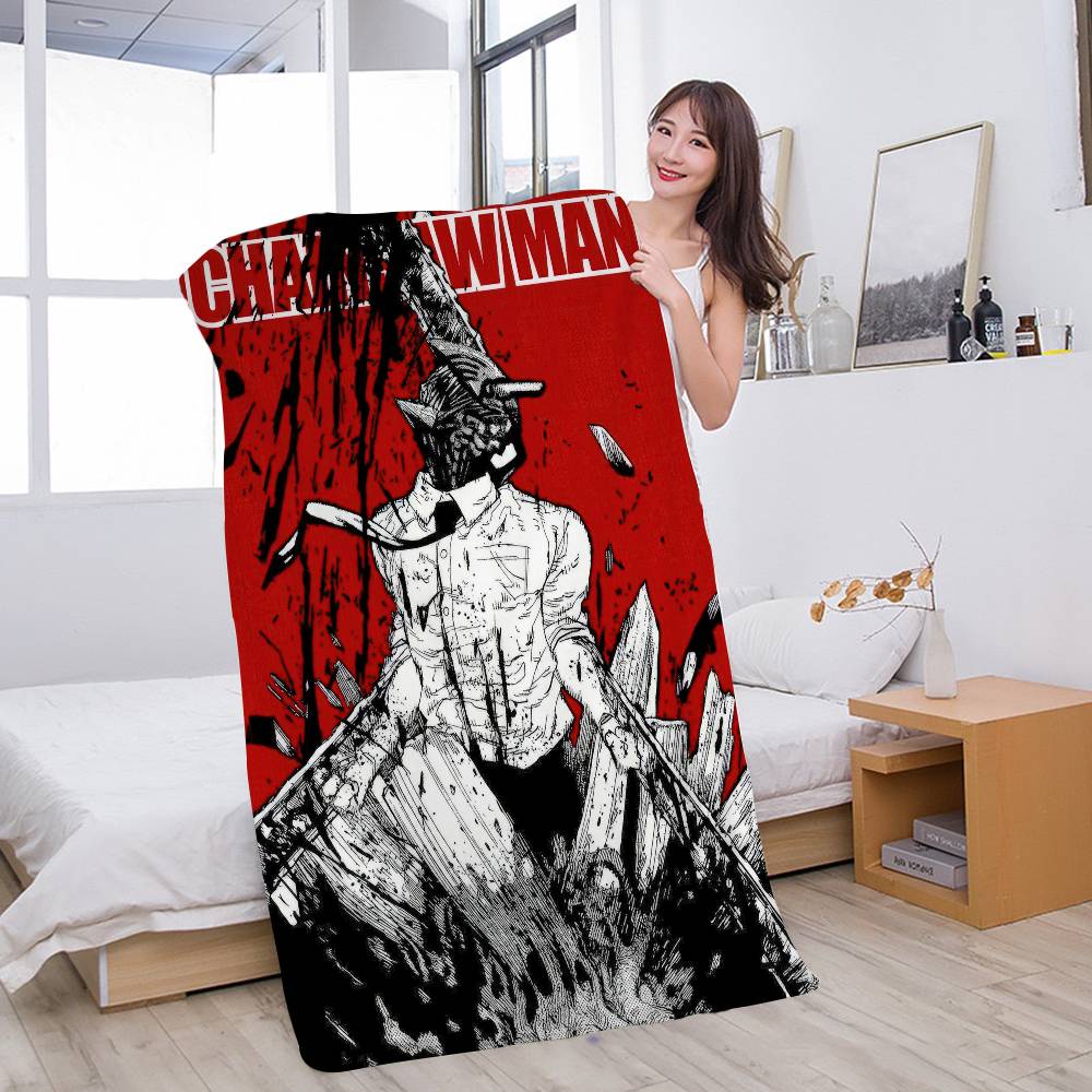 Anime Chainsaw Man Strandlaken - Sauna Home Gym recensie en prijs