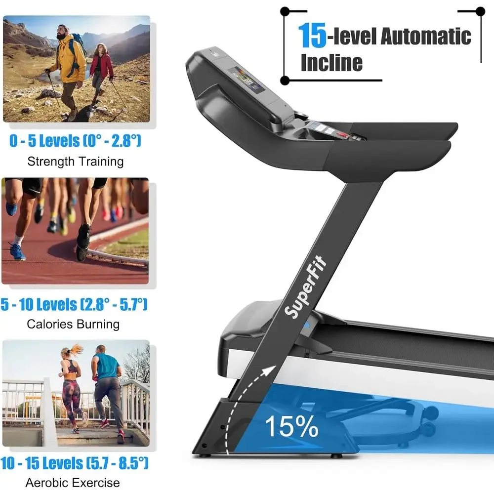 Zware Loopband met 4,75 pk, 15 - Home Gym Training Program recensie en prijs