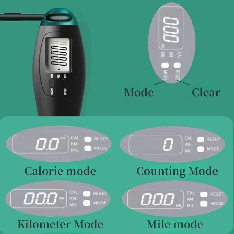 Verstelbaar digitaal springtou - Jump Rope Bearing recensie en prijs