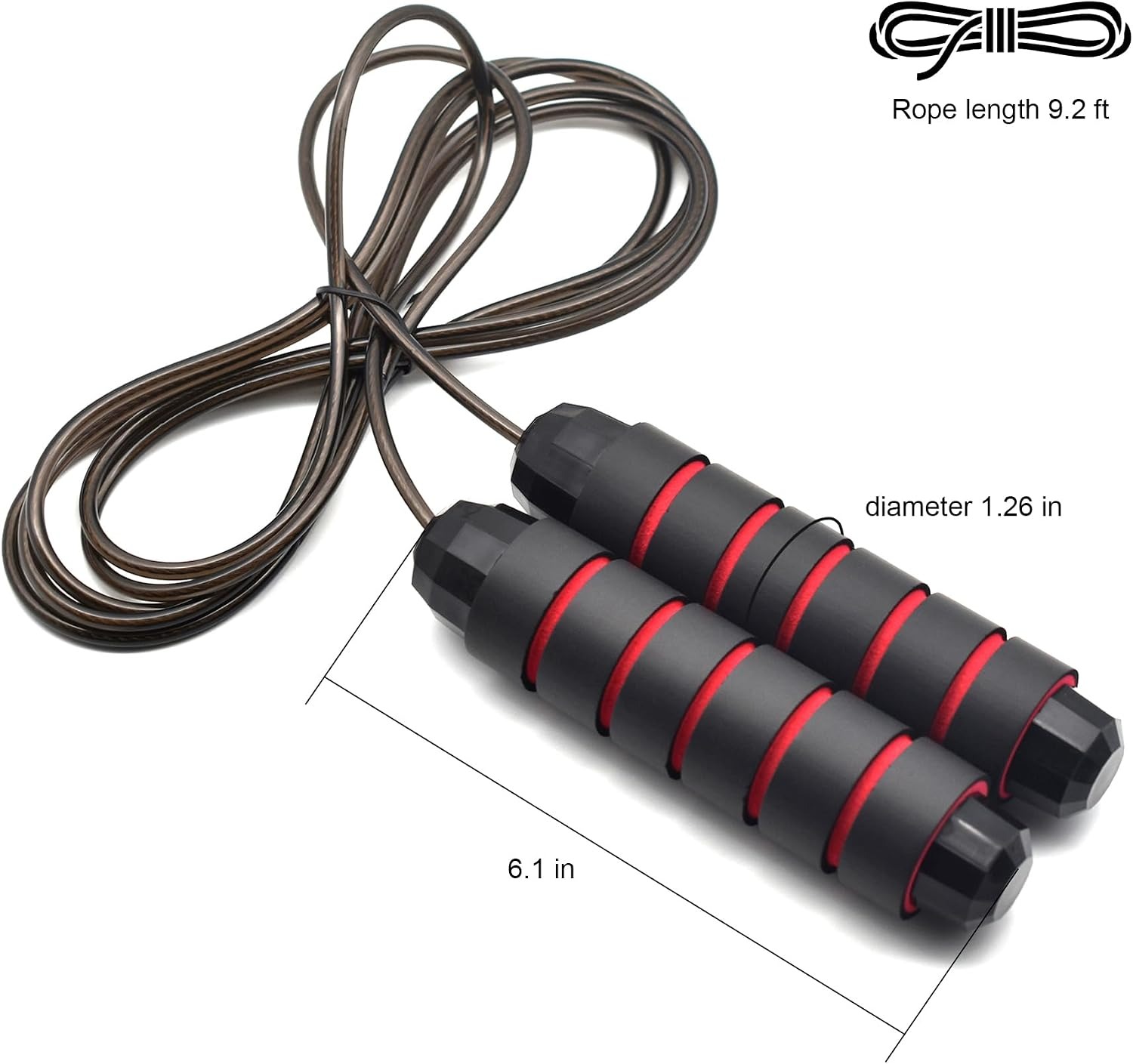 Verstelbaar springtouw van sta - Jump Rope Bearing recensie en prijs