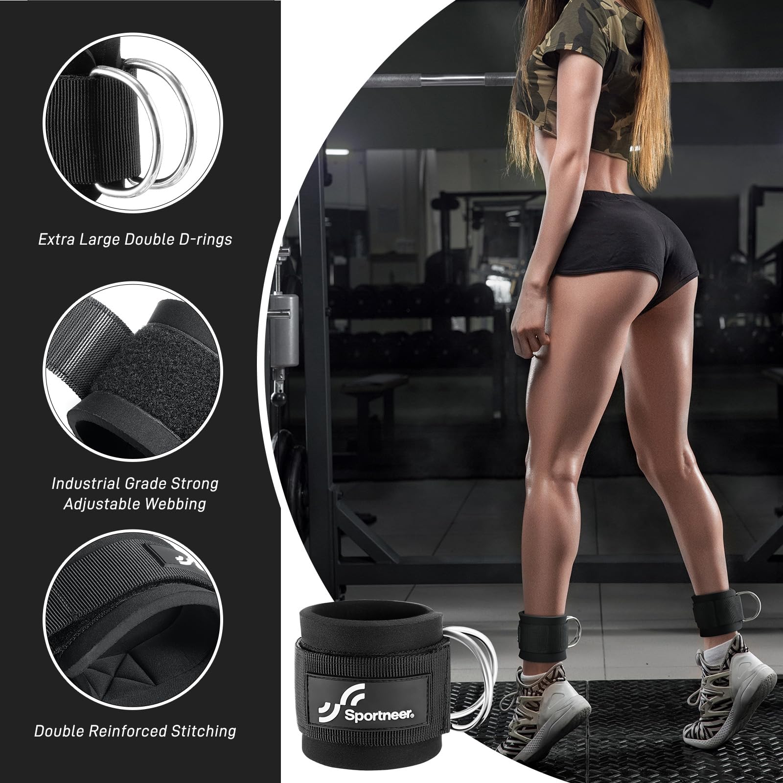 Sportneer Verstelbare enkelban - Home Gym Leg Extension recensie en prijs
