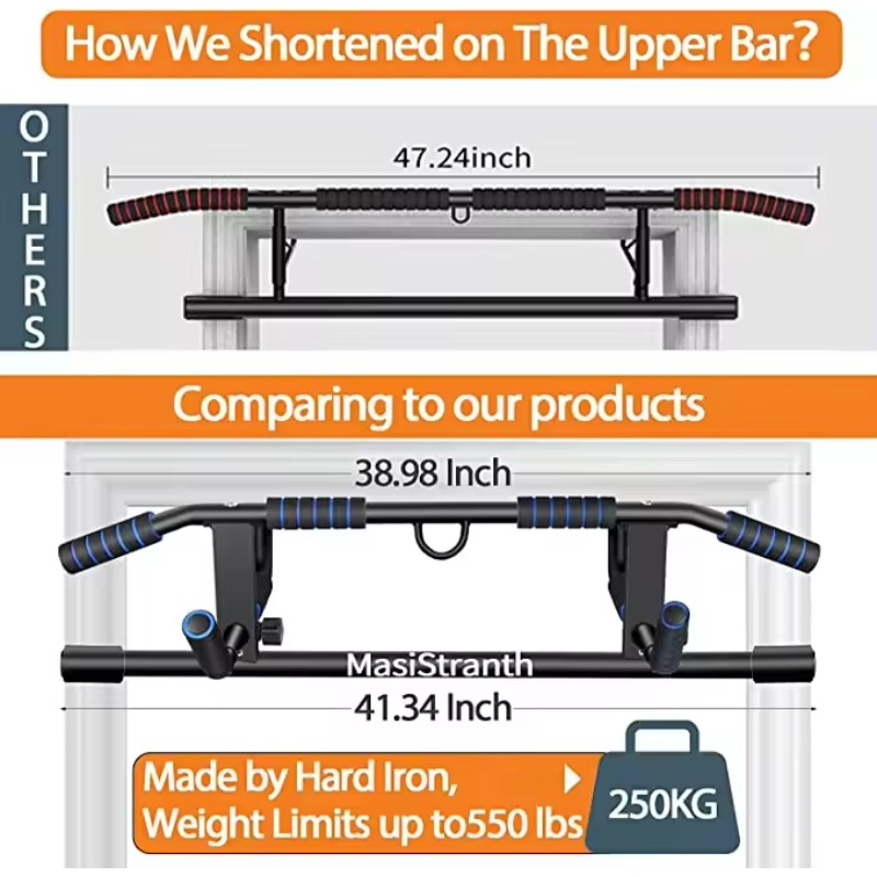 Trekstang zonder boren Deurope - Home Gym Installation recensie en prijs