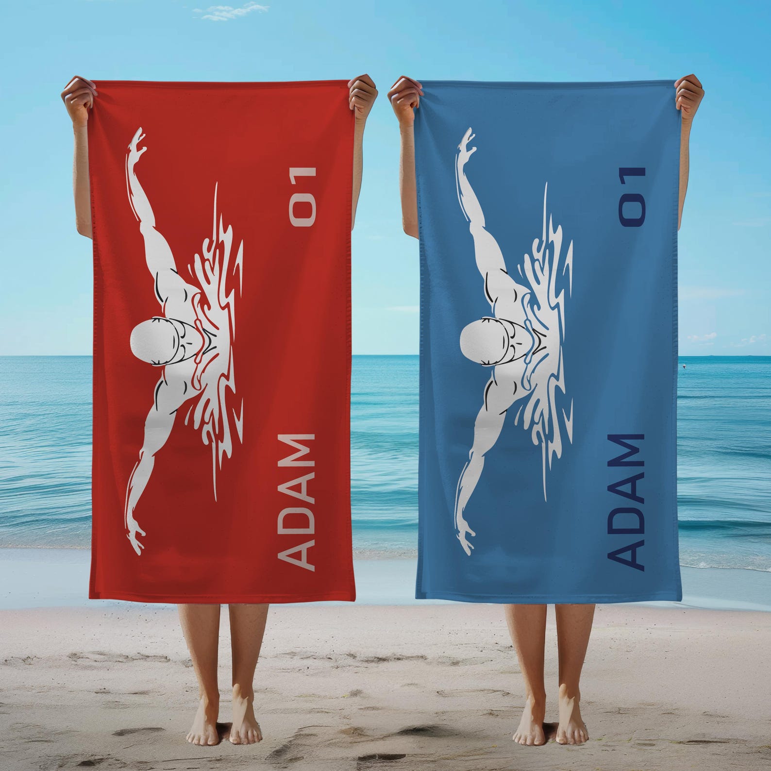Zwemteam Zomer Strandlaken Gym - Sauna Home Gym recensie en prijs