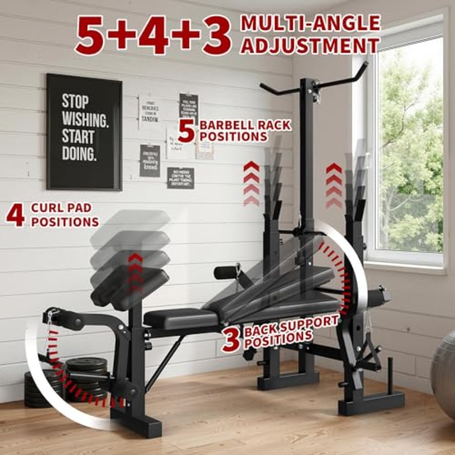 Homegym Gewichtsbank Set: Stal - Home Gym Leg Extension recensie en prijs