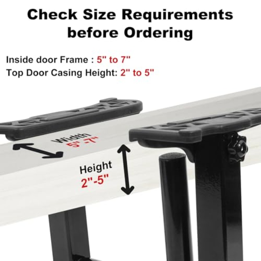 Deurkozijn pull-up bar voor th - Home Gym Options recensie en prijs