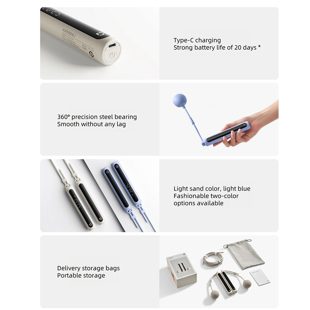 Xiaomi Mijia Smart Skipping Sp - Jump Rope Bearing recensie en prijs
